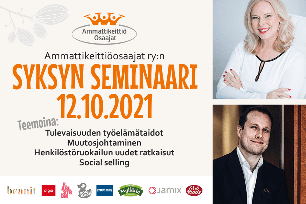 Foodduck är med på hybridseminariet för AMKO den 12 oktober 2021