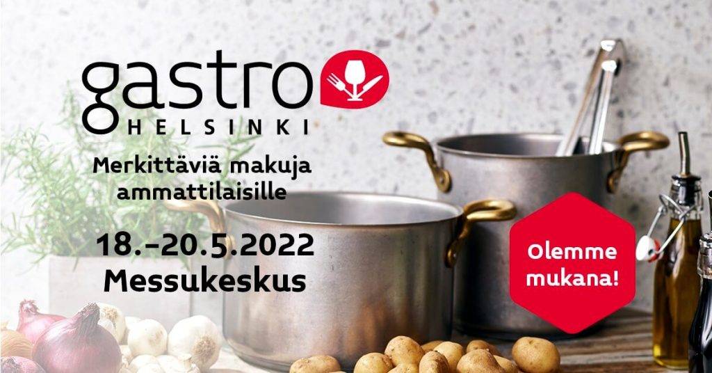 Foodduck är med när Gastro Helsinki samlar hotell- och restaurangbranschen i Helsingfors mässcenter 18-20 mars 2022.